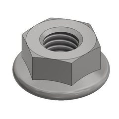 Van der Valk ValkPitched/Clamp Stainless steel collar nut M8