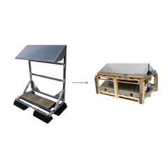 Conduct PVshelter SingleShelter Wall/Floor Inverter Frame Non-Assembled 144×108×65cm