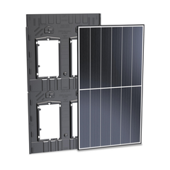 GSE IN-ROOF SYSTEM Half-Portrait Mounting Plate 1610–1800 mm (Set of 2)