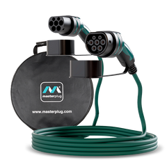 Masterplug EVC22325TL/CASE EV Charging Cable Mode 3 22kW 415V 5M Type 2 + Carry Bag