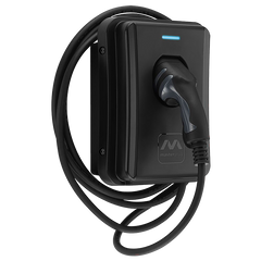 Masterplug EVCM3ST22B/EU Smart EV Charger IP65 Mode 3 22kW 415V Tethered 5M + WiFi/ETH