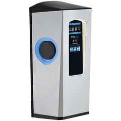 Sync Energy EVPCWSM211BGR Pro EV Charger Wall-Mounted Dual Socket 2x11kW or 1x22kW Three-Phase Mid 4G
