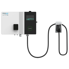 Sync Energy EVPDCW30BGRP Pro DC EV Charger Floor/Stand Single Socket 30kW Three-Phase Mid 4G & Payment Terminal