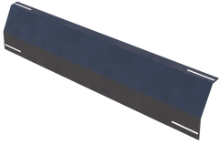 Esdec FlatFix Fusion Wind Deflector Rear Black