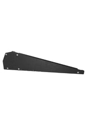 Esdec FlatFix Fusion Wind Deflector Left Standing Black