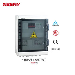 Beny 1000V DC COMBINER BOX 4 IN 1 OUT BHS-4-1