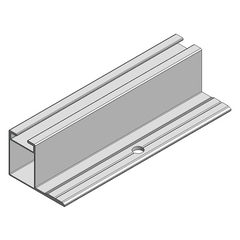 Valk Solar Systems Aluminium Profile for Inverter Heavy Duty (Pack of 10)