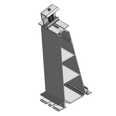 Valk Solar Systems PORTRAIT Aluminium Rear Foot ValkPro+ 10° Side Mount (Pack of 15)