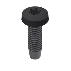 Valk Solar Systems M6x20mm Stainless Steel Self-Tapping Bolt T30 Black (Pack of 100)