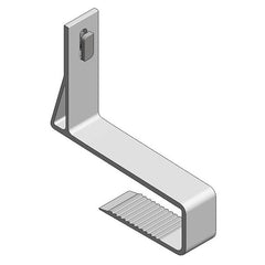 Valk Solar Systems Aluminium Slimline Roof Hook 40-50mm with Hammer Head Bolt and Lock Nut (Pack of 20)