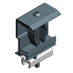 Valk Solar Systems Black End Clamp for Aluminium Profile T30 (Pack of 100)