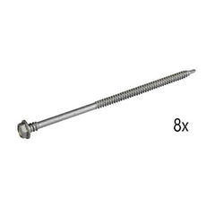 Valk Solar Systems ValkSolarFix Roof Screws 4.8×280mm (Pack of 8)