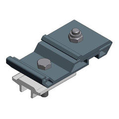 Valk Solar Systems Aluminium Clamp Cross-Rail Side+ with Insert Black (Pack of 150)