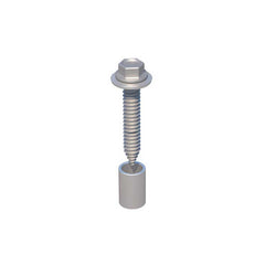 Enstall Cylinder Bush with Self-Tapping Plate Screw (Pack of 100)