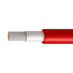 Solarkabel 10mm² H1Z2Z2-K Red 100m