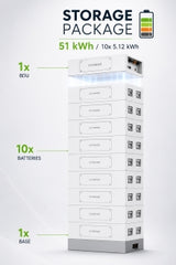 Dyness DY-STACK100 51 kWh Storage Package