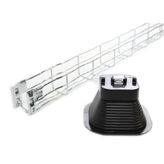 Conduct RoofSupport Complete Cable Tray Set 65 × 100 mm EZ 12 m