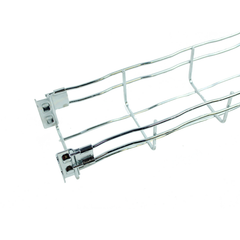 Conduct RoofSupport Cable Tray Section 65x100mm 3m EZ