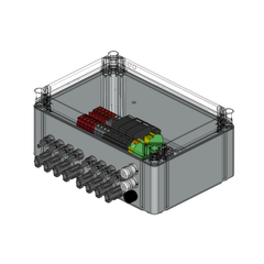 Conduct PVbox SB.1.NF.T1.NSX.4IN.M 1 MPPT 4 Input 4 Output DC Surge Protection
