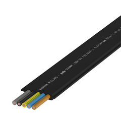 Flat Cable 5x16mm² Black Per Meter