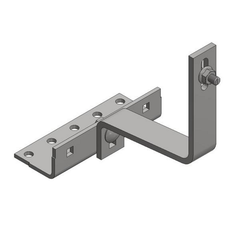 Van der Valk ValkPitched/Clamp Stainless steel Strongline roof hook