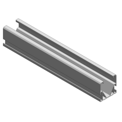 Van der Valk ValkPitched/Clamp Aluminium Side++ rail, L = 2370mm XXL