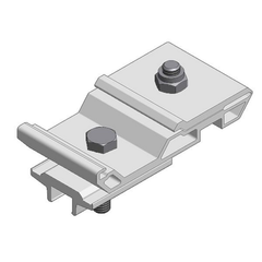 Van der Valk VDV724051 Aluminium Mounting Clamp 50mm with B50 Counter Plate
