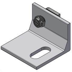 Van der Valk L-adapter + hammerhead bolt