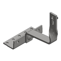 Van der Valk ValkPitched/Clamp Stainless steel Strongline roof hook Twist