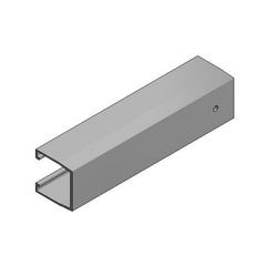 Van der Valk ValkPitched Alu. trapezium profile for corrugated steel sheets 220mm