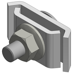 Van der Valk ValkCableCare Galvanised connector clamp