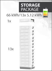 Dyness DY-STACK100 66 kWh Storage Package