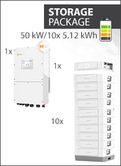 Solis / Dyness 50 kW + 51.2 kWh STACK100 Storage Package
