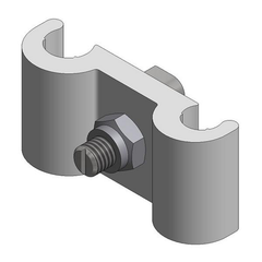 Van der Valk Aluminium Hanger bolt clamp