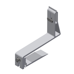 Van der Valk Alu. Slimline roof hook 35-59mm