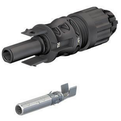 Stäubli PV-KBT4-EVO 2A-6I MC4 EVO2A Female Cable Coupler 4–6 mm² 1500 V (Bag of 100)