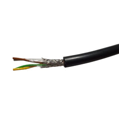 Athilex 30007 RS485 Li2YCYv Cable 2×2×0.34mm² Black 25m
