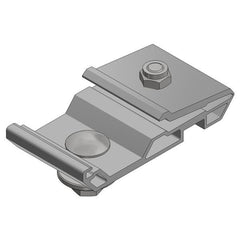 Valk Solar Systems Aluminium Clamp for Power Optimizer/Microinverter – Insert Profile (Pack of 75)