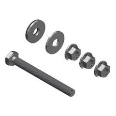 Van der Valk Mounting set M10x100mm + sealing clamp
