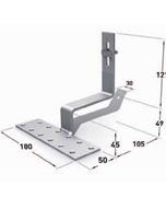 Renusol REN-420150 VarioSole stainless steel roof hook for pantiles