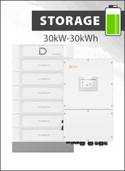 Solis / Dyness 30 kW + 30.72 kWh STACK100 Storage Package