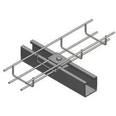 Van der Valk ValkCableCare Alu. mounting clamp wire trays to profile