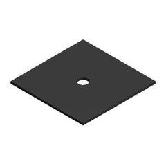Valk Solar Systems Rubber Plaatje 40×40×1mm for Trapezium Profile (Pack of 100)