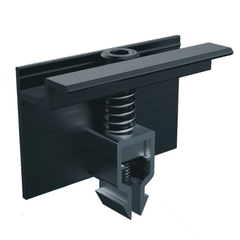 Enstall Connect Easy End Clamp 35 mm Black