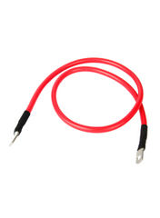 Athilex ATH-CABLE50-1-2-M8-R 50mm² Cable 2m Red with M8 Ring Terminals