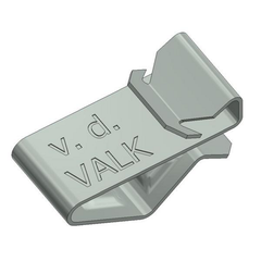 Van der Valk ValkCableCare Small stainless steel cable clamp