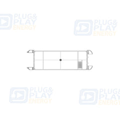 SigenStor Installation Kit for Ground-mounted with Adjustable Levelers