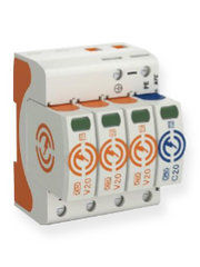 OBO Bettermann Overvoltage Protection AC Class II 3 Phase