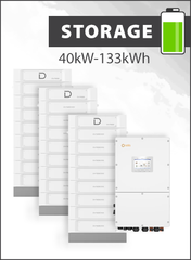 Solis / Dyness 40 kW + 133.12 kWh STACK100 Storage Package