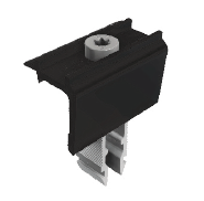 Schletter RapidPro End Clamp 30–47 mm Black